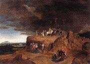 MASSYS, Cornelis Crucifixion dh oil on canvas